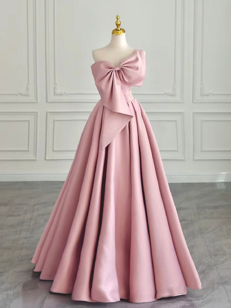 light pink sweetheart neckline prom dress Fashion Pink Sweetheart Tiered Side Slit Appliques Prom Dress