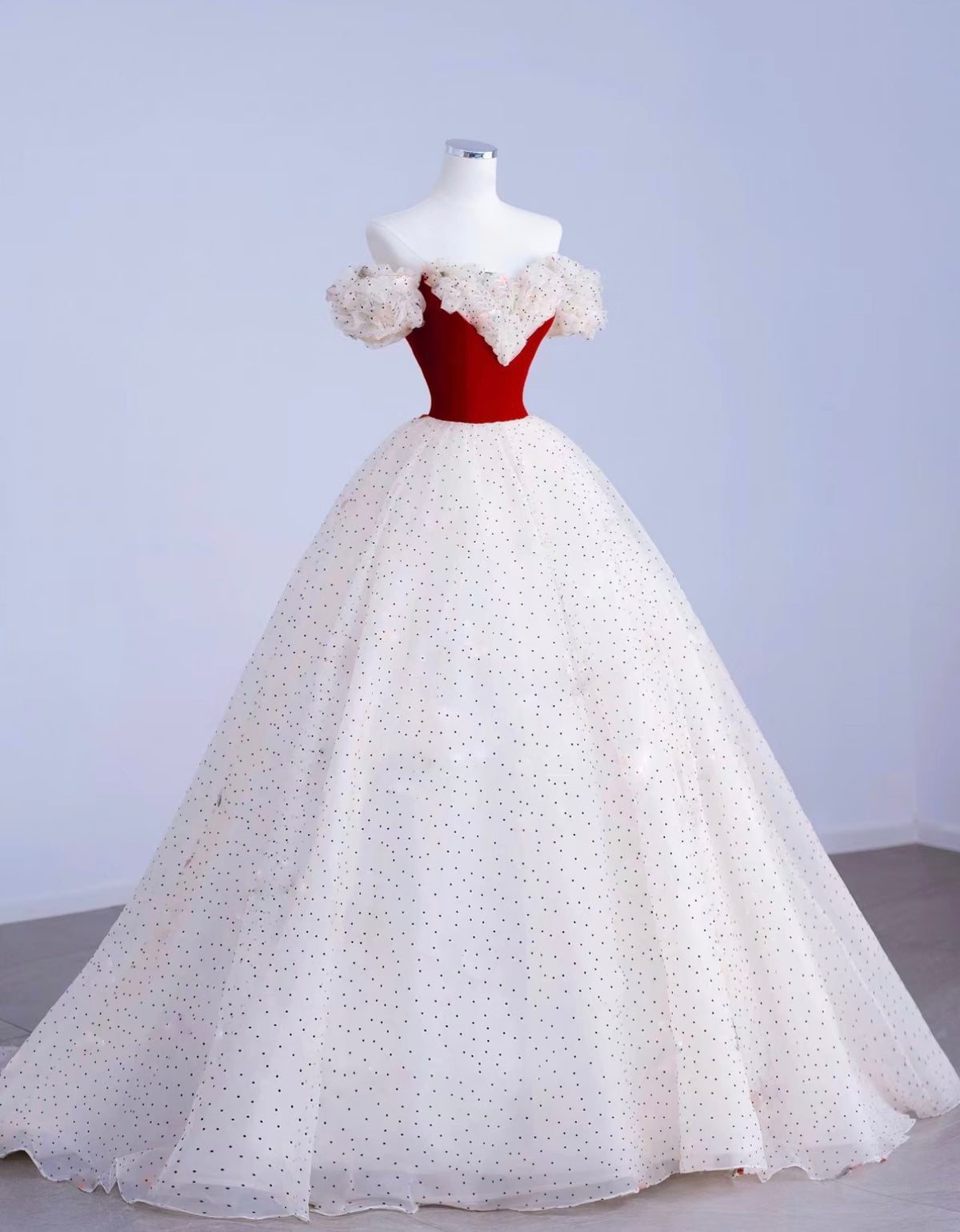 A-Line Off Shoulder Tulle Light Champagne Long Prom Dress, Light Champagne Evening Dress