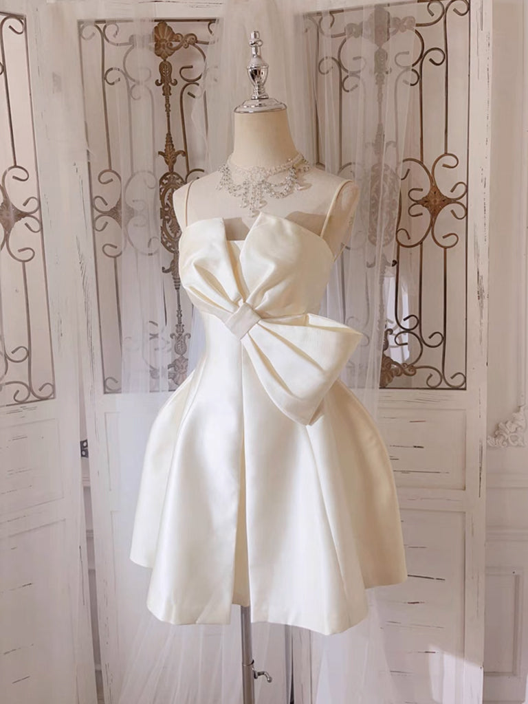 Cute Light Champagne Short Party Dress, Cute Prom Dress US 10 / Light Champagne Cute Light Champagne Short Party Dress, Cute Prom Dress US 10 / Light Champagne