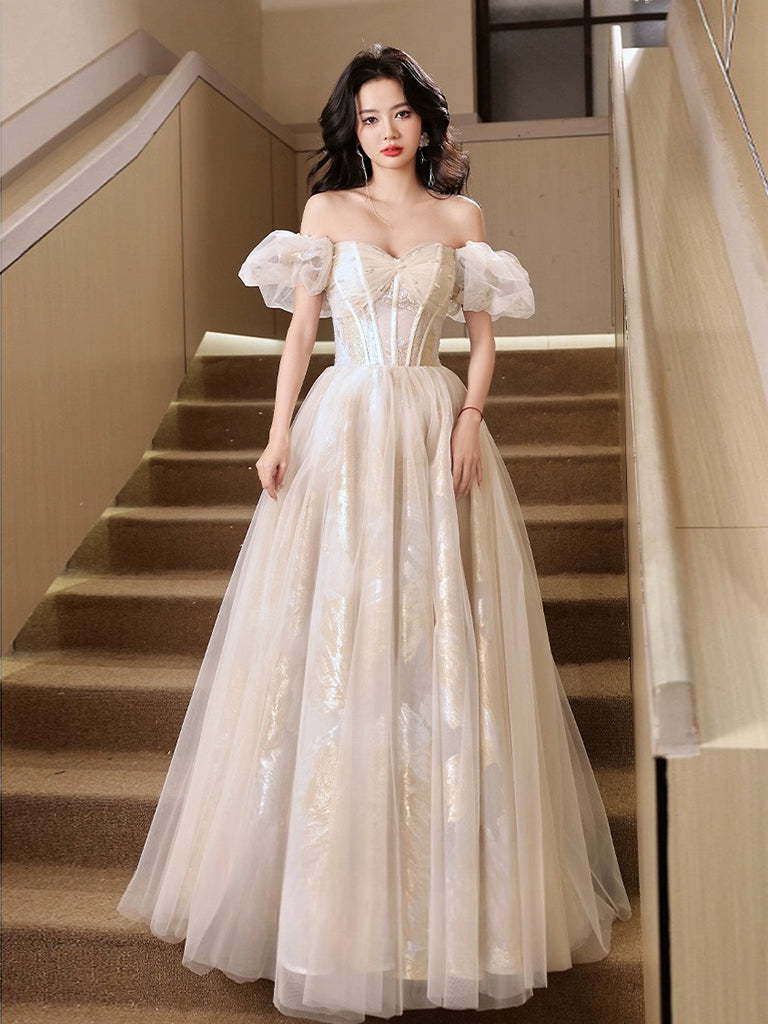 champagne dress sleeves V-Neck Long Sleeve Rustic Wedding Dresses, Bridal Gowns WD008 couture dress Champagne Long Sleeve Crystal Gown