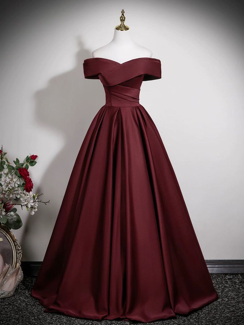 burgundy maxi dress satin Dreaming Of Elegance Burgundy Cape & Satin Maxi Dress, Burgundy M