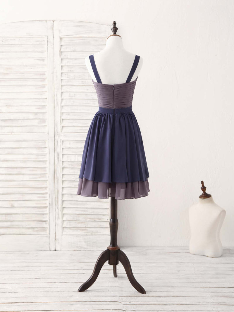 Simple Sweetheart Chiffon Short Prom Dress, Homecoming Dress shopluu Simple Sweetheart Chiffon Short Prom Dress, Homecoming Dress shopluu