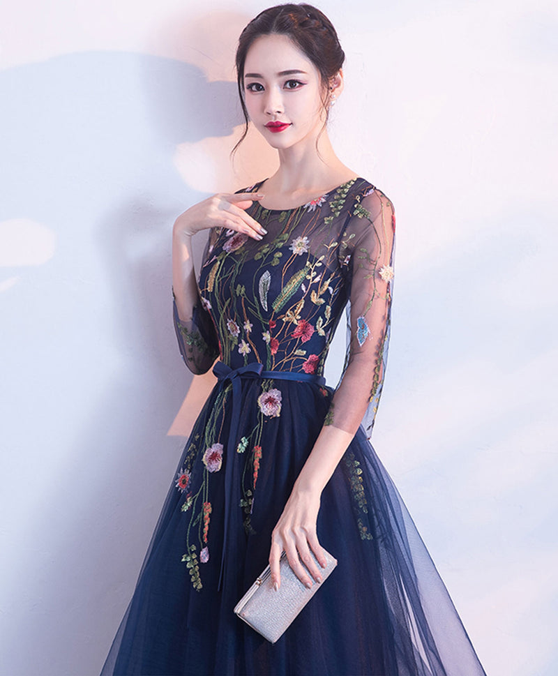 Cute Dark Blue Tulle Short Prom Dress, Blue Homecoming Dress US 4 / Dark Blue Cute Dark Blue Tulle Short Prom Dress, Blue Homecoming Dress US 4 / Dark Blue