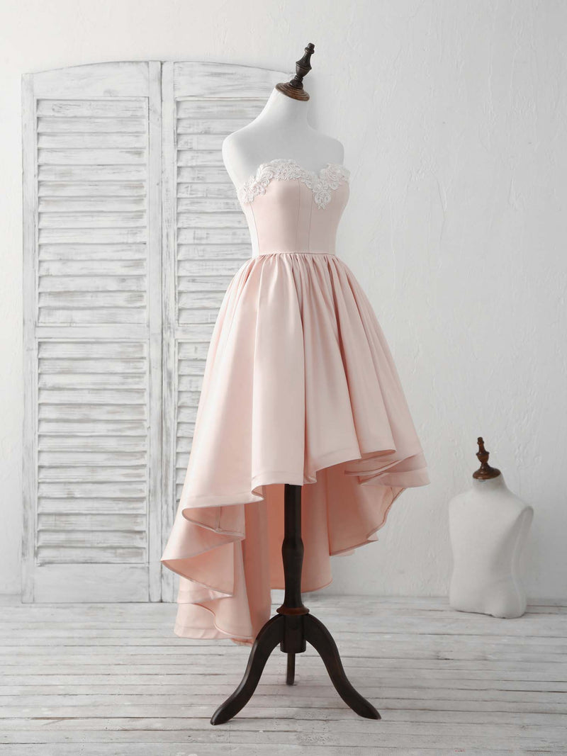 Pink Sweetheart Neck Short Prom Dress Pink Homecoming Dresses Pink Sweetheart Neck Short Prom Dress Pink Homecoming Dresses