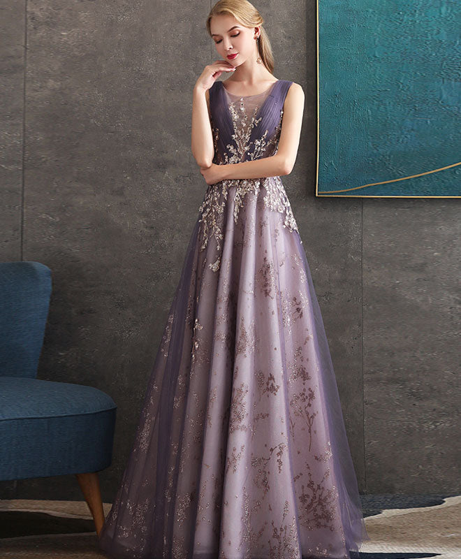 purple gray dress Berylove Women Grey A Line Maxi V Neck Embroidered Chiffon Wedding Party Guest Dress with Long Sleeves Yes Shown Color The perfect light purple bridesmaid