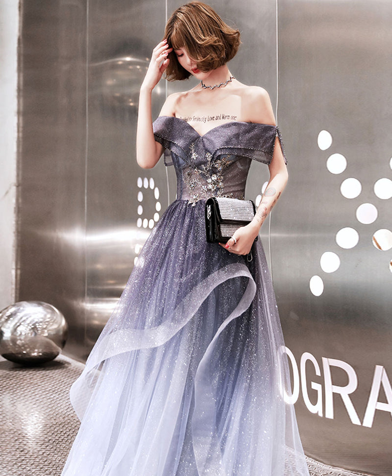 purple grey prom dresses Prom Dress Style #28628