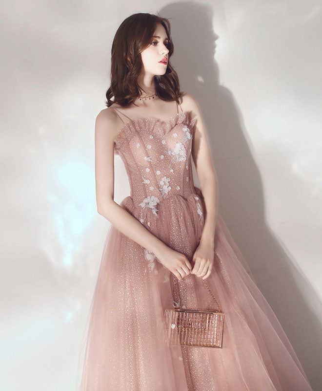 Pink Sweetheart Tulle Prom Dress Pink Tulle Sweet 16 Dress