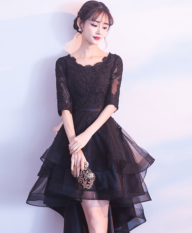 short black bridesmaid dresses Simple Side Slit Dresses, Cheap Unique Sequin Long Bridesmaid Gown,MBD115 35 days after your payment Cross V-Neck Bridesmaid Dresses, Mid-Calf