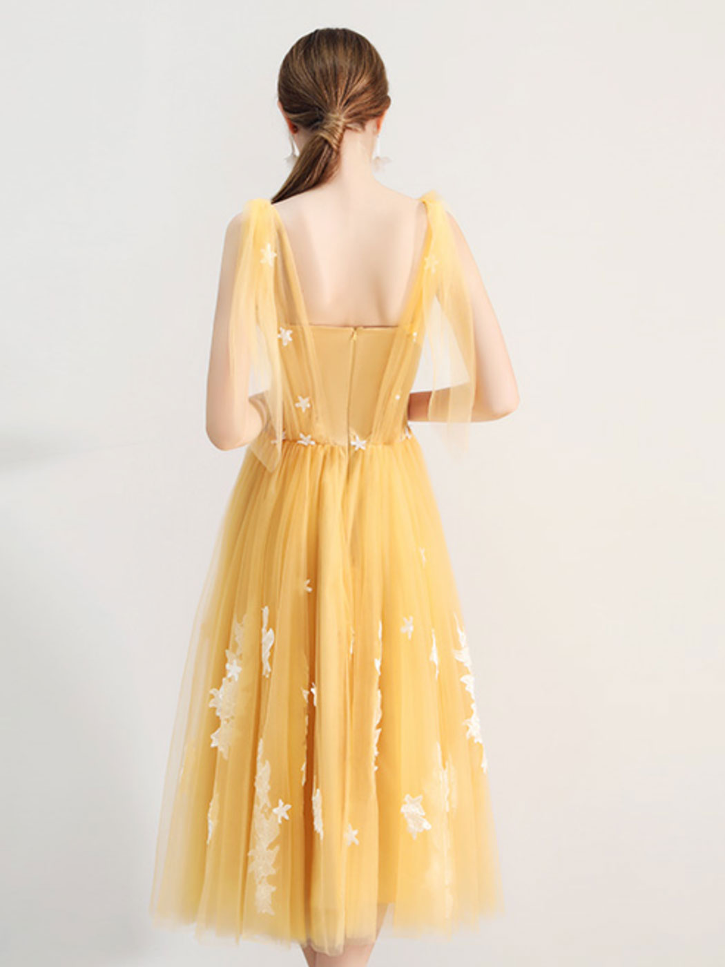 Yellow Homecoming Dresses