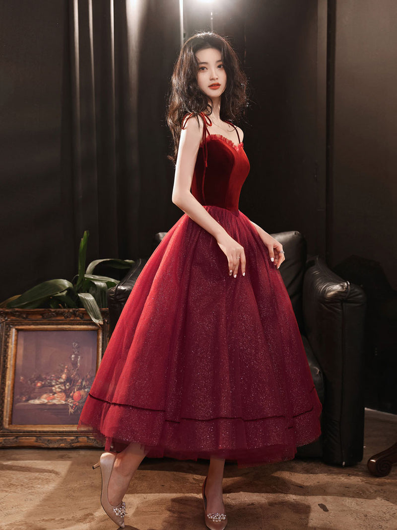 Burgundy sweetheart neck tulle short prom dress, Burgundy puffy homecoming dress US 12 / Burgundy Burgundy sweetheart neck tulle short prom dress, Burgundy puffy homecoming dress US 12 / Burgundy