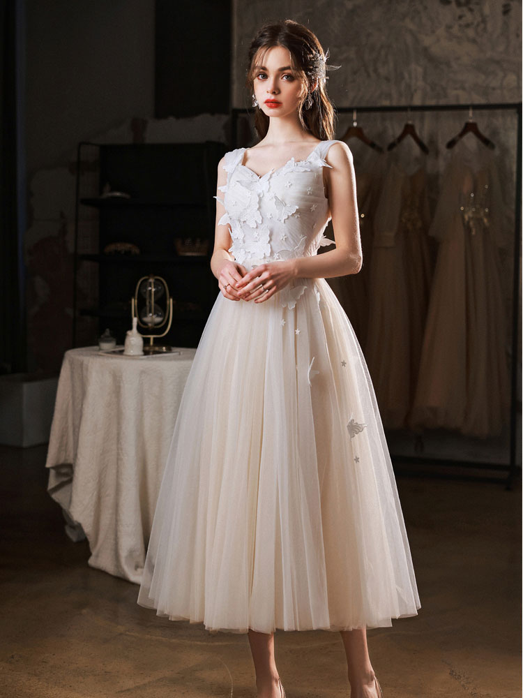 Light Champagne Short Prom Dress, Champagne Homecoming Dresses US 6 / Custom Color Light Champagne Short Prom Dress, Champagne Homecoming Dresses US 6 / Custom Color