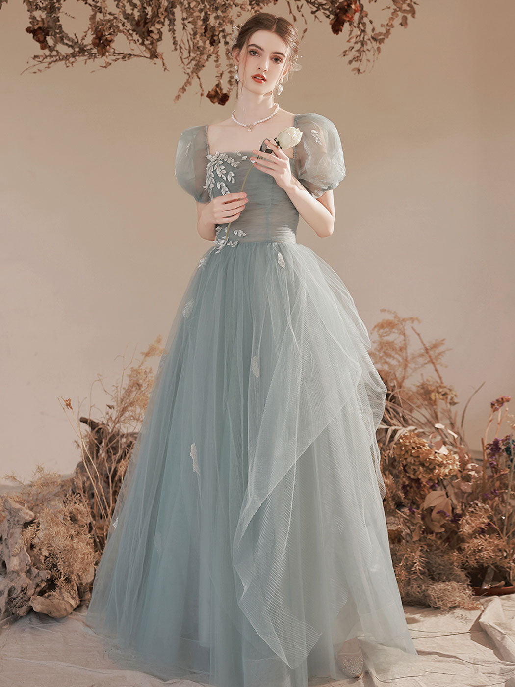 Lace Formal Evening Dress