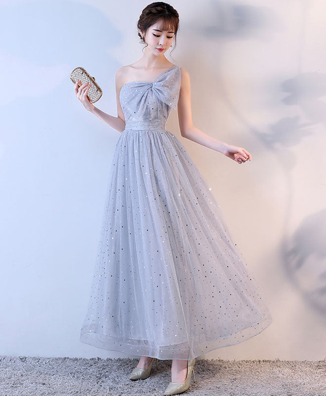 cute one shoulder prom dresses One-Shoulder Long Prom Dress with Embroidered Corset Emerald / 8
