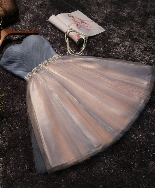 Cute A Line Sweetheart Neck Short Prom Dress, Homecoming Dresses – shopluu
