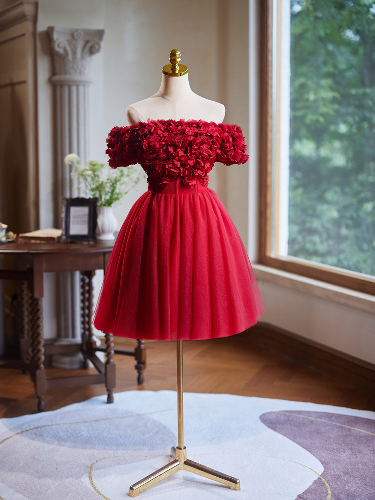 Red hoco dress online