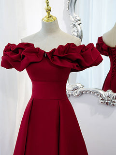 Burgundy Homecoming Dresses
