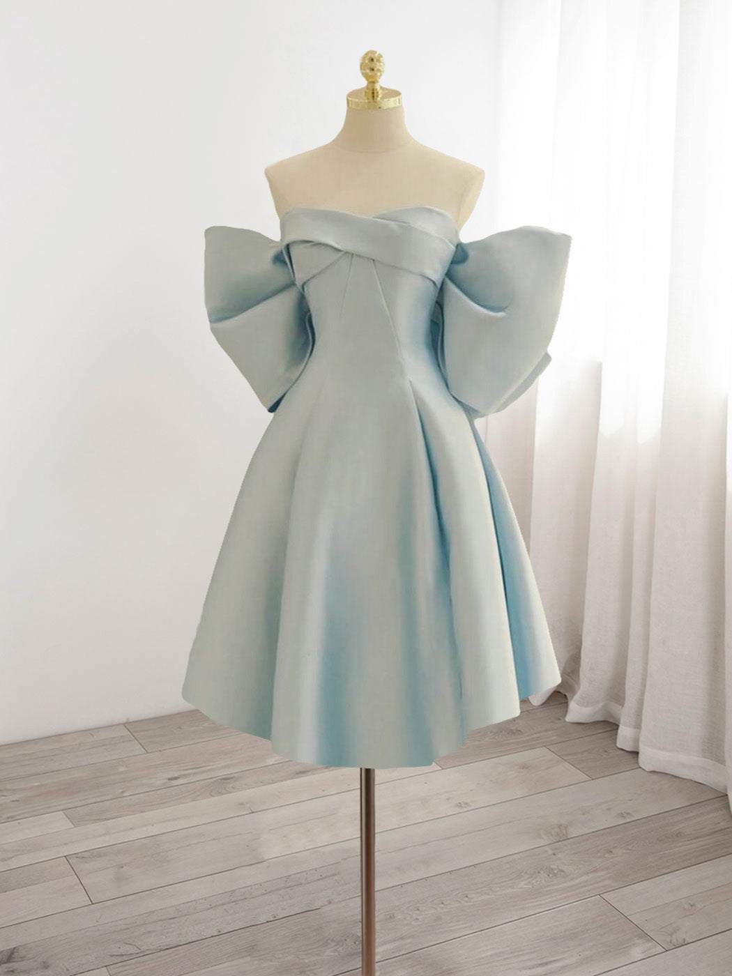 bright short homecoming dresses Blue