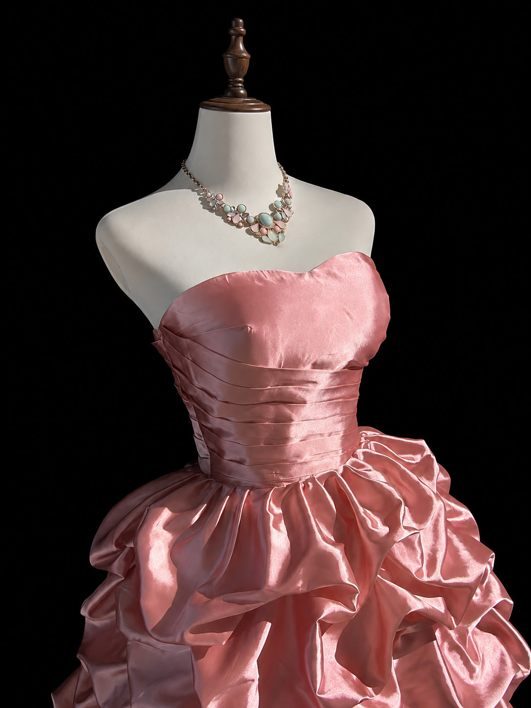 Cute Sweetheart Irregular Short Ball Gown Pink Homecoming Dress
