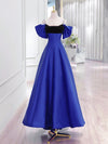 Blue Long Prom Dress