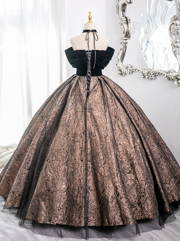 Black Velvet and Tulle Long Formal Dress, A-Line Off the Shoulder Prom Party Dress US 12 / Black Black Velvet and Tulle Long Formal Dress, A-Line Off the Shoulder Prom Party Dress US 12 / Black