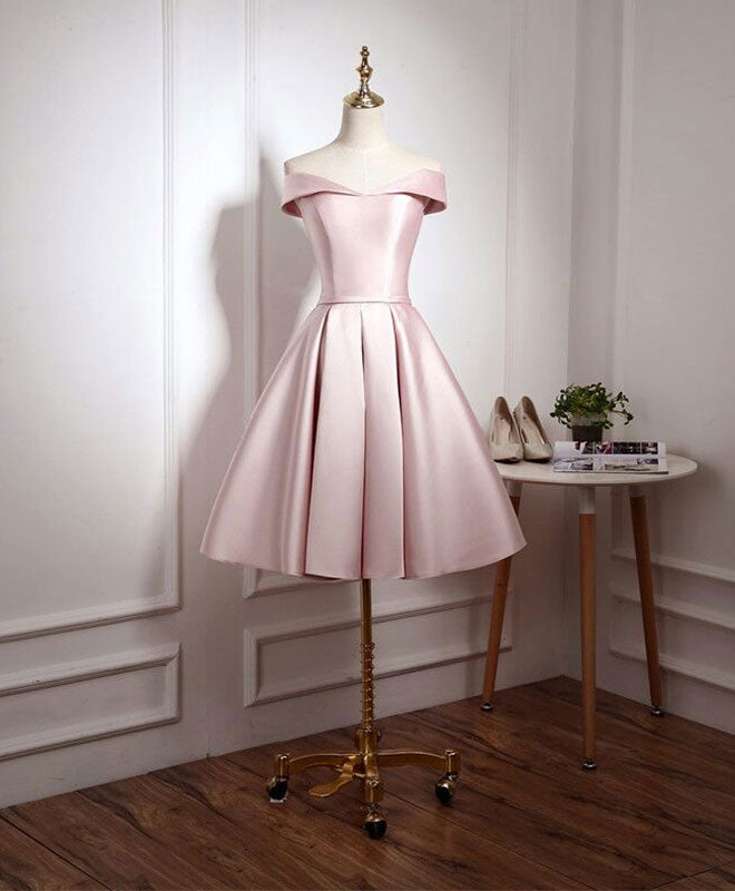 Cute Pink A Line Short Prom Dress, Pink Evening Dress US 8 / Pink Cute Pink A Line Short Prom Dress, Pink Evening Dress US 8 / Pink