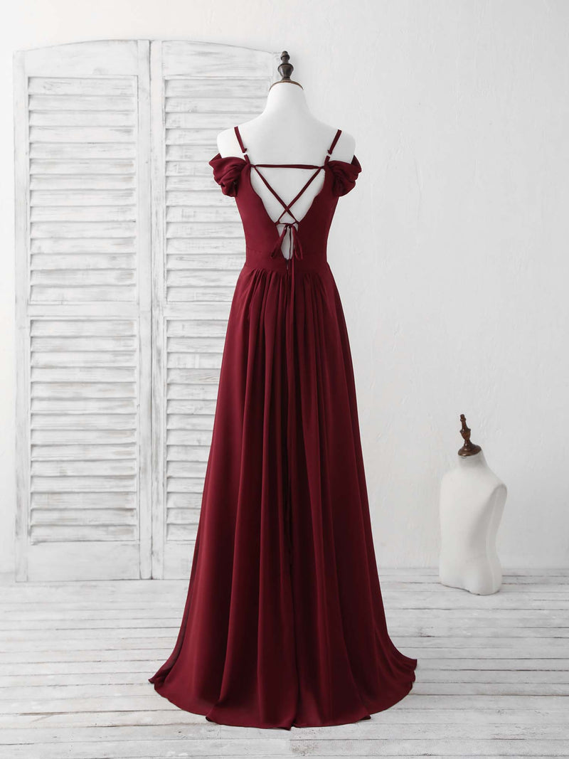Blue Lace Chiffon Long Prom Dress Blue Bridesmaid Dress shopluu Blue Lace Chiffon Long Prom Dress Blue Bridesmaid Dress shopluu