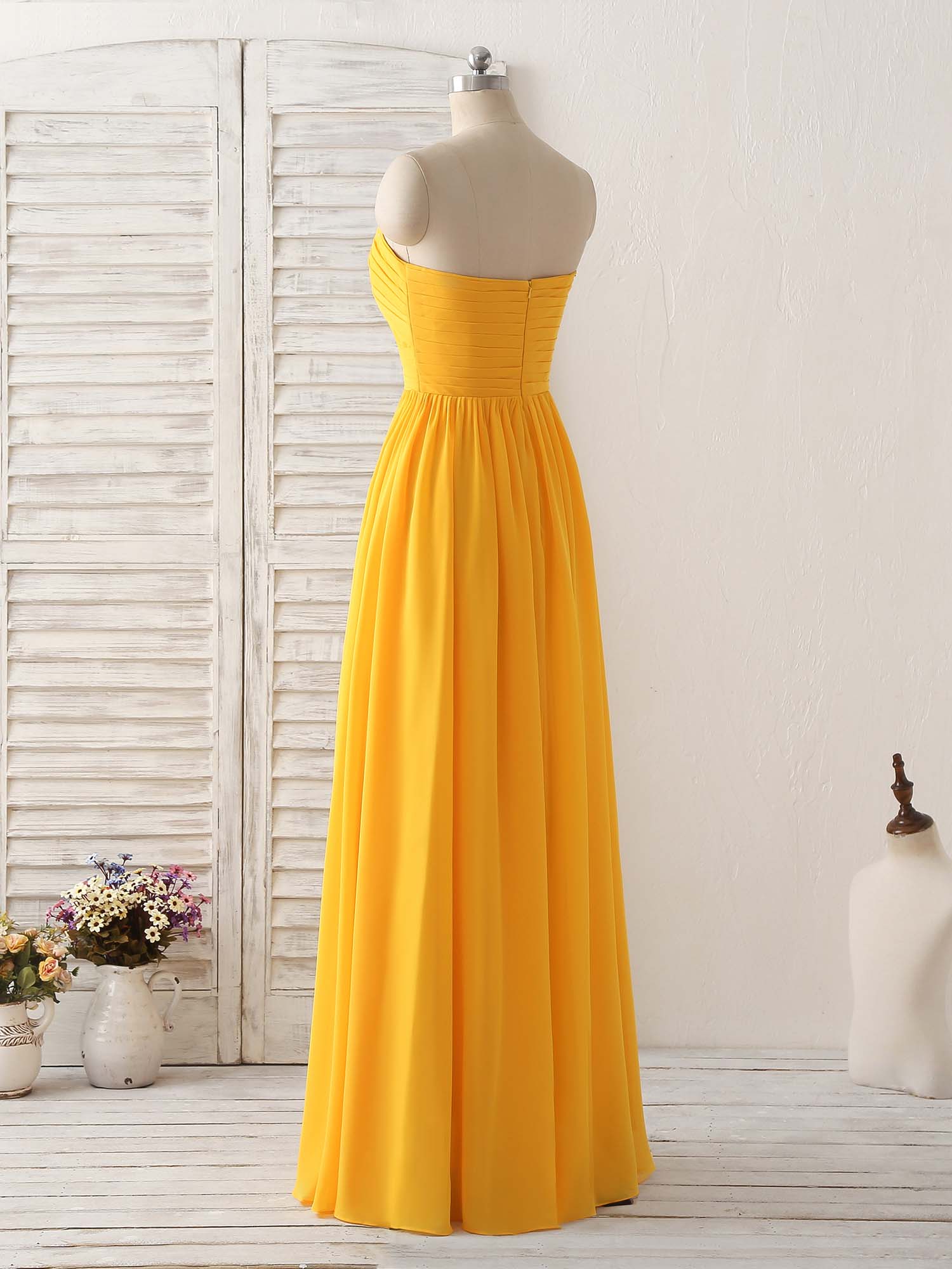 Off the Shoulder Yellow Chiffon Long Prom Dresses, Off Shoulder Yellow Long Formal Evening Dresses, US 8 / Custom Color / No Rush Off the Shoulder Yellow Chiffon Long Prom Dresses, Off Shoulder Yellow Long Formal Evening Dresses, US 8 / Custom Color / No Rush
