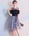 Cute Tulle Lace Short Prom Dress. Tulle Homecoming Dress