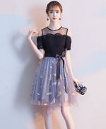 Cute Tulle Lace Short Prom Dress. Tulle Homecoming Dress