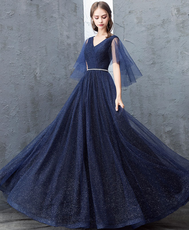 dark blue traditional dress Classy Navy Bride by Bmashilo Designs