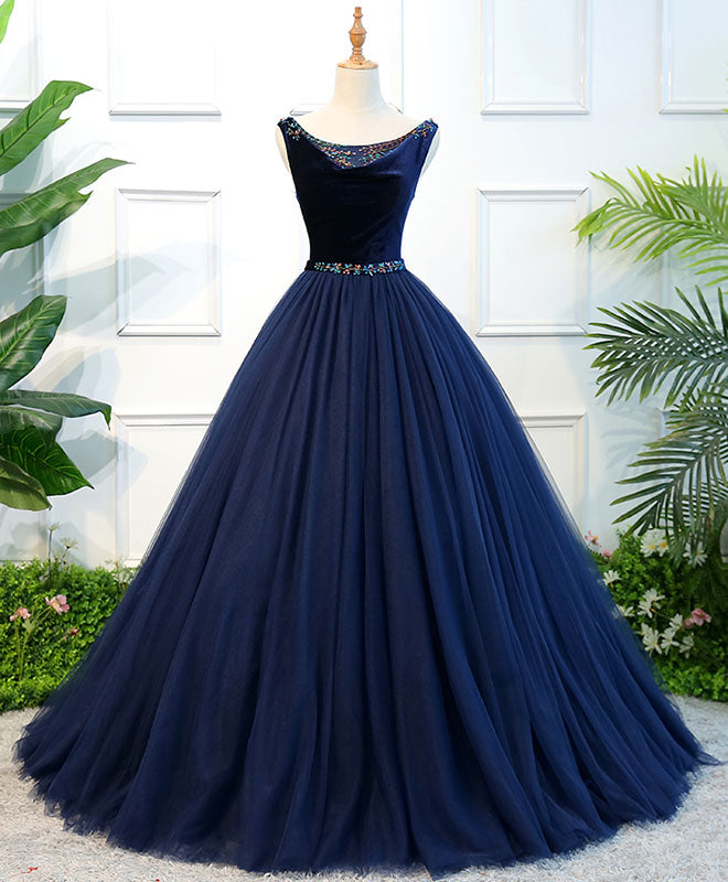 Blue Prom Dresses, Long Blue Prom Dresses, Short Blue Prom Dress – shopluu