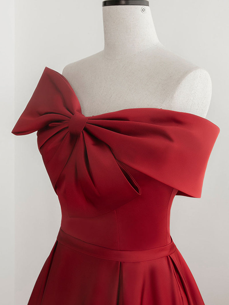 Red Long Formal Dresses-shopluu