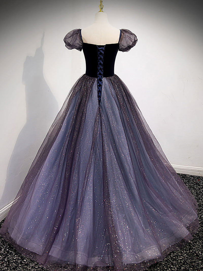 purple and black formal dresses Primavera Couture 4533 Fitted Long Beaded Corset Prom Dress special events Care Ashley Lauren 11236 Size 10
