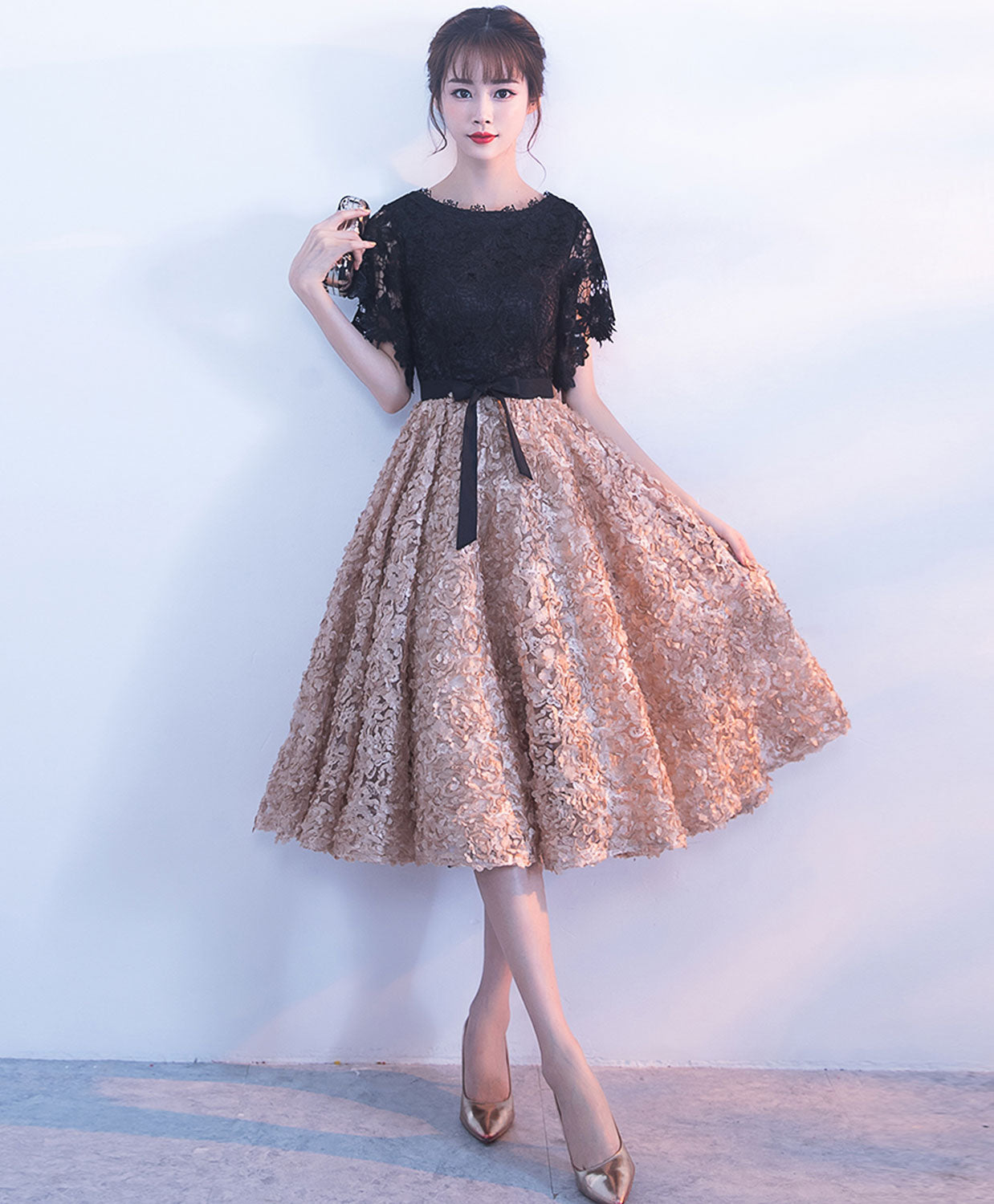 Middle School Dance Homecoming Dresses Cute 8th Grade Dresses Cute A Line Lace Short Prom Dress, Middle School Dance Homecoming Dresses Cute 8th Grade Dresses Cute A Line Lace Short Prom Dress,