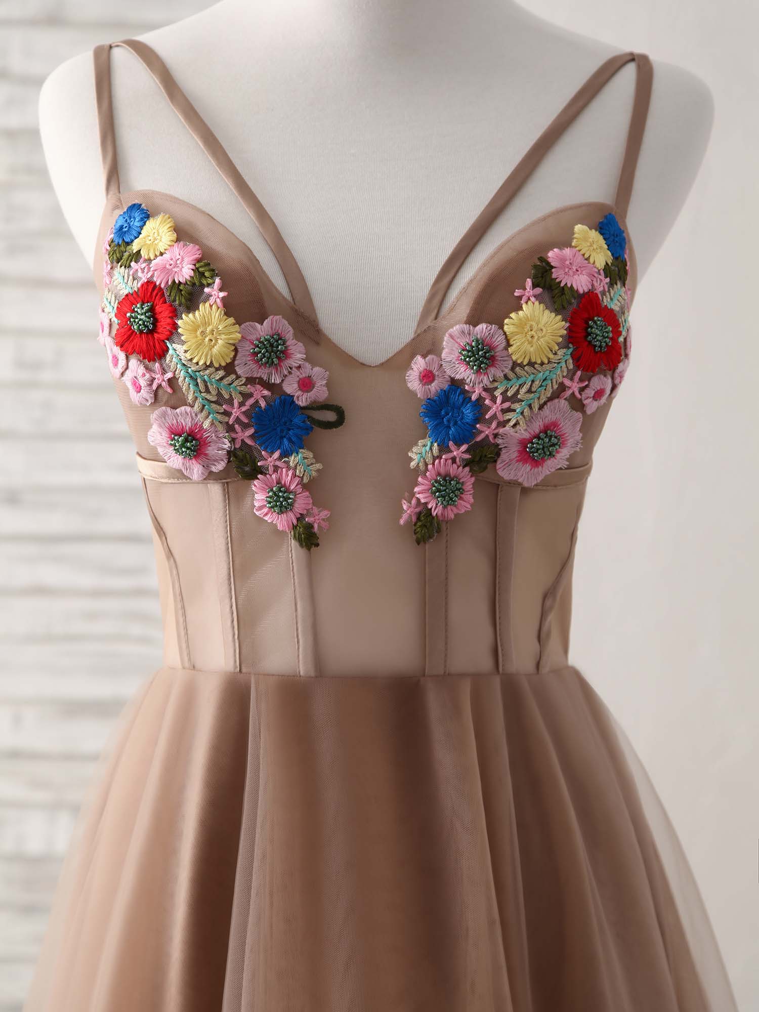 Champagne Short Prom Dresses, Cute Champagne Homecoming Dress – shopluu