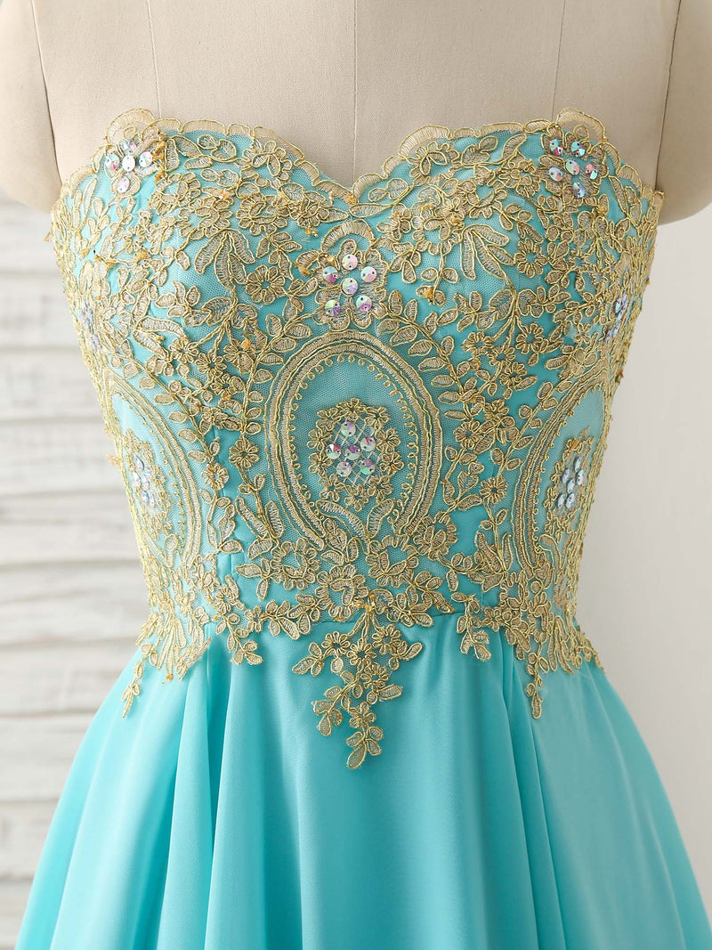 Cute Green Lace Applique Short Prom Dress Green Homecoming Dress shopluu Cute Green Lace Applique Short Prom Dress Green Homecoming Dress shopluu
