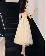 Cute Round Neck Tulle Short  Prom Dress, Homecoming Dress