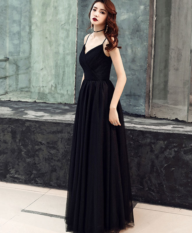 Black Simple Long Formal Gown (Stunning) | Evening gowns elegant, Gowns of  elegance, Classy evening dress