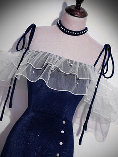 Blue Formal Evening Dress
