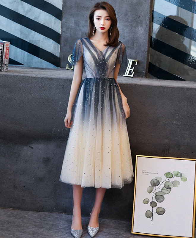 Sparkly Starry Night Sequins Homecoming Dresses
