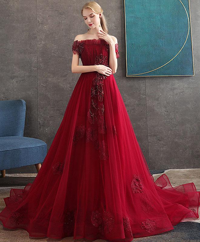 Pink Tulle Lace Long Prom Dress Pink Lace Evening Dress