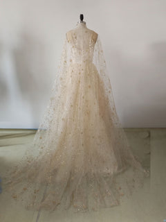 Champagne Formal Evening Dresses