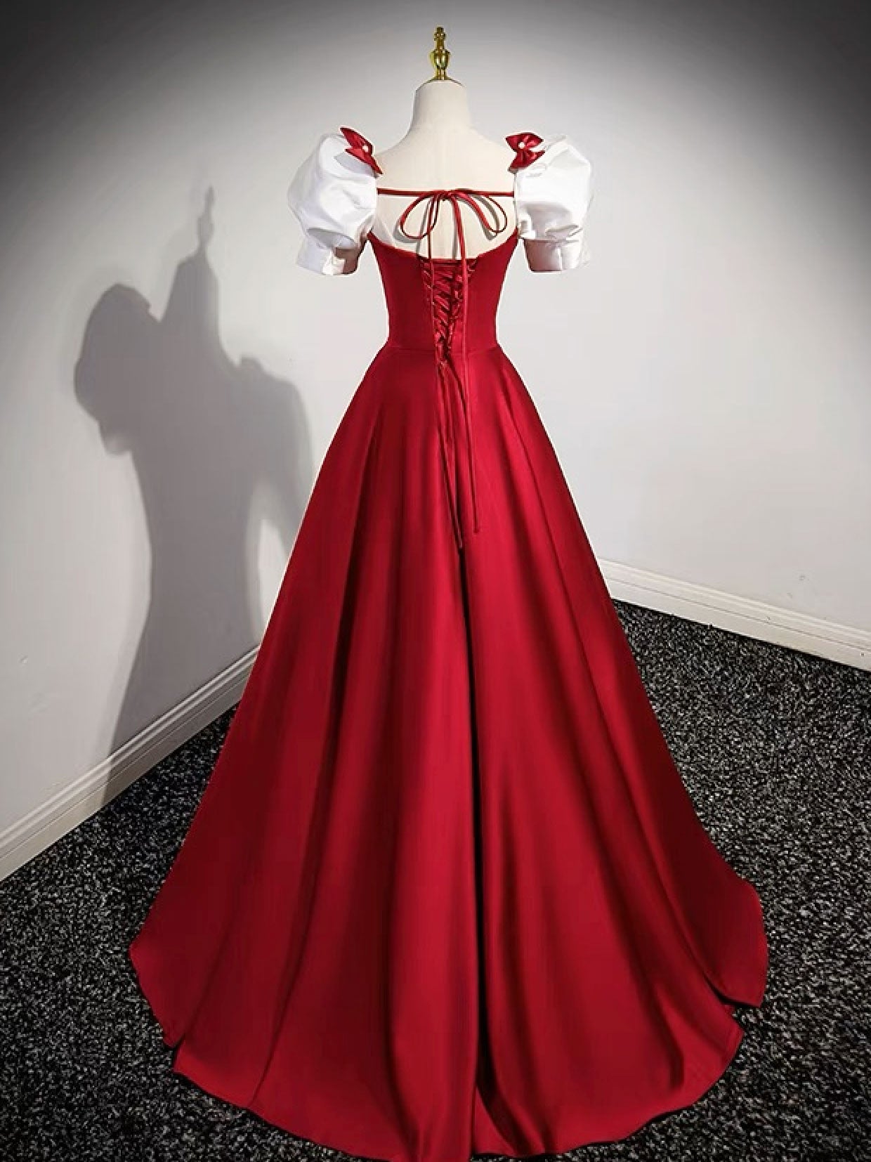 Princess Bride Burgundy Peasant Dress Red Peasant Dress Princess Bride Burgundy Peasant Dress Red Peasant Dress