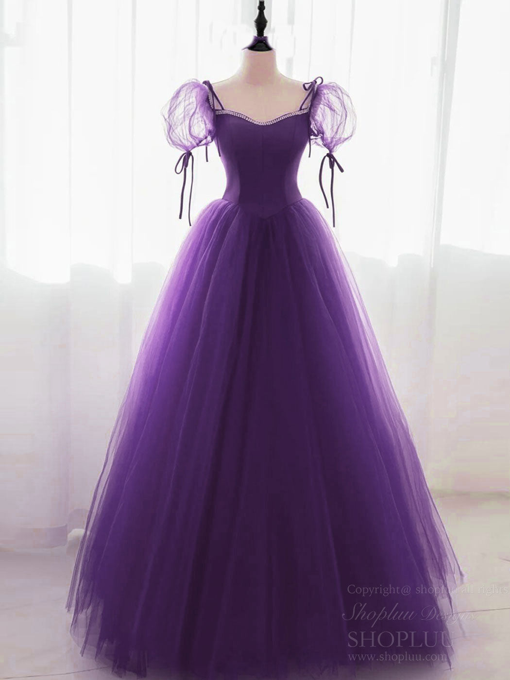 Burgundy Long Prom Dresses, Burgundy Formal Graduation Dresses – shopluu