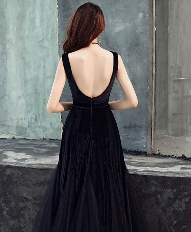 LOV by Westside Black Floral Velvet Dress