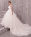 Elegant Sweetheart Tulle Lace Long Wedding Gown Bridal Dress