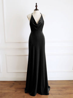 Black Velvet Prom Dresses