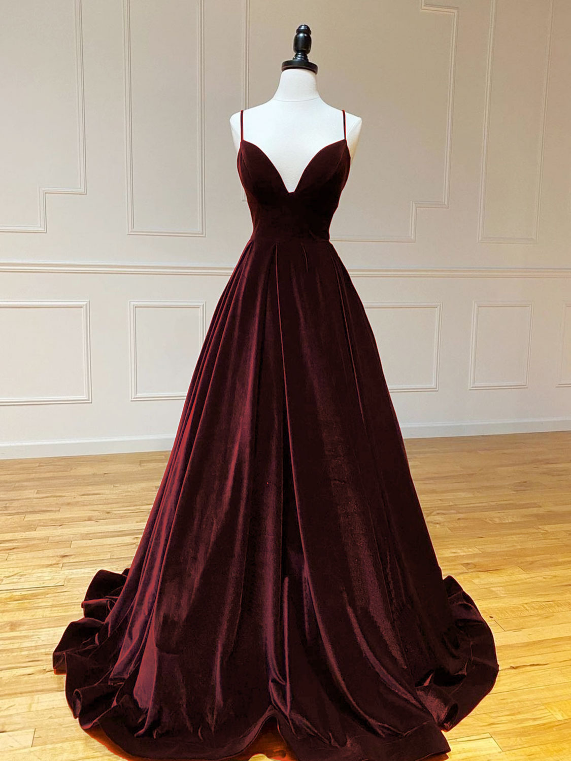 Burgundy Formal Evening Dresses