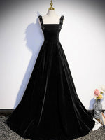 Black Velvet Prom Dresses