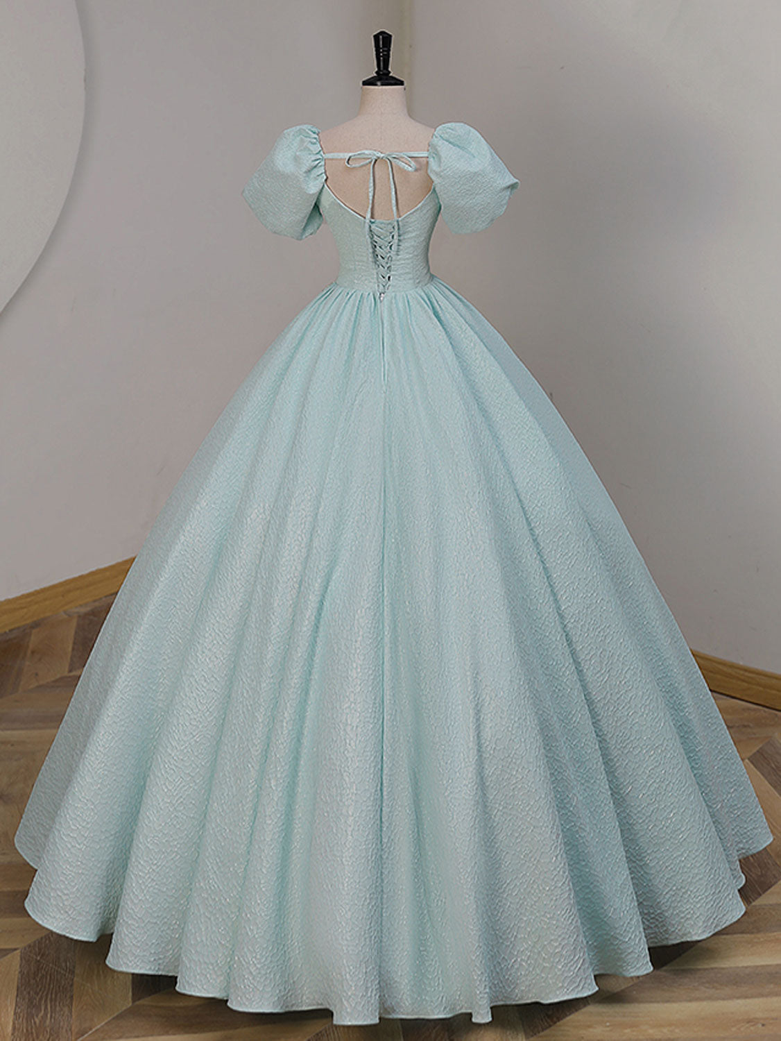 Blue Satin Sweet 16 Dresses